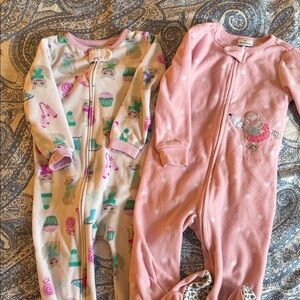 Adorable Kids Footies - Pink and Multicolor